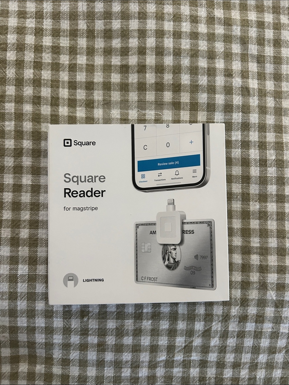 Square Reader for Magstripe (White) - Lightning